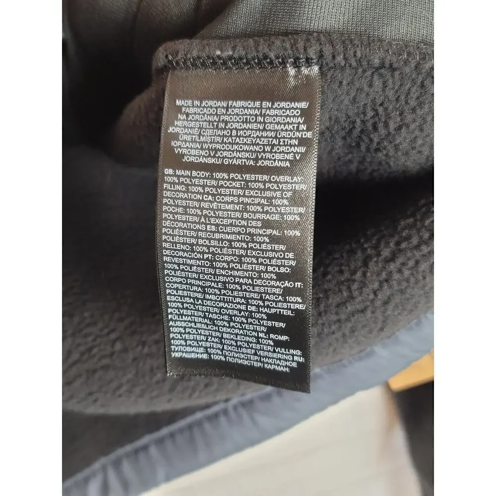 The North Face Royal Arch Full-Zip Jacket in TNF Black/Asphalt Grey, sz Small